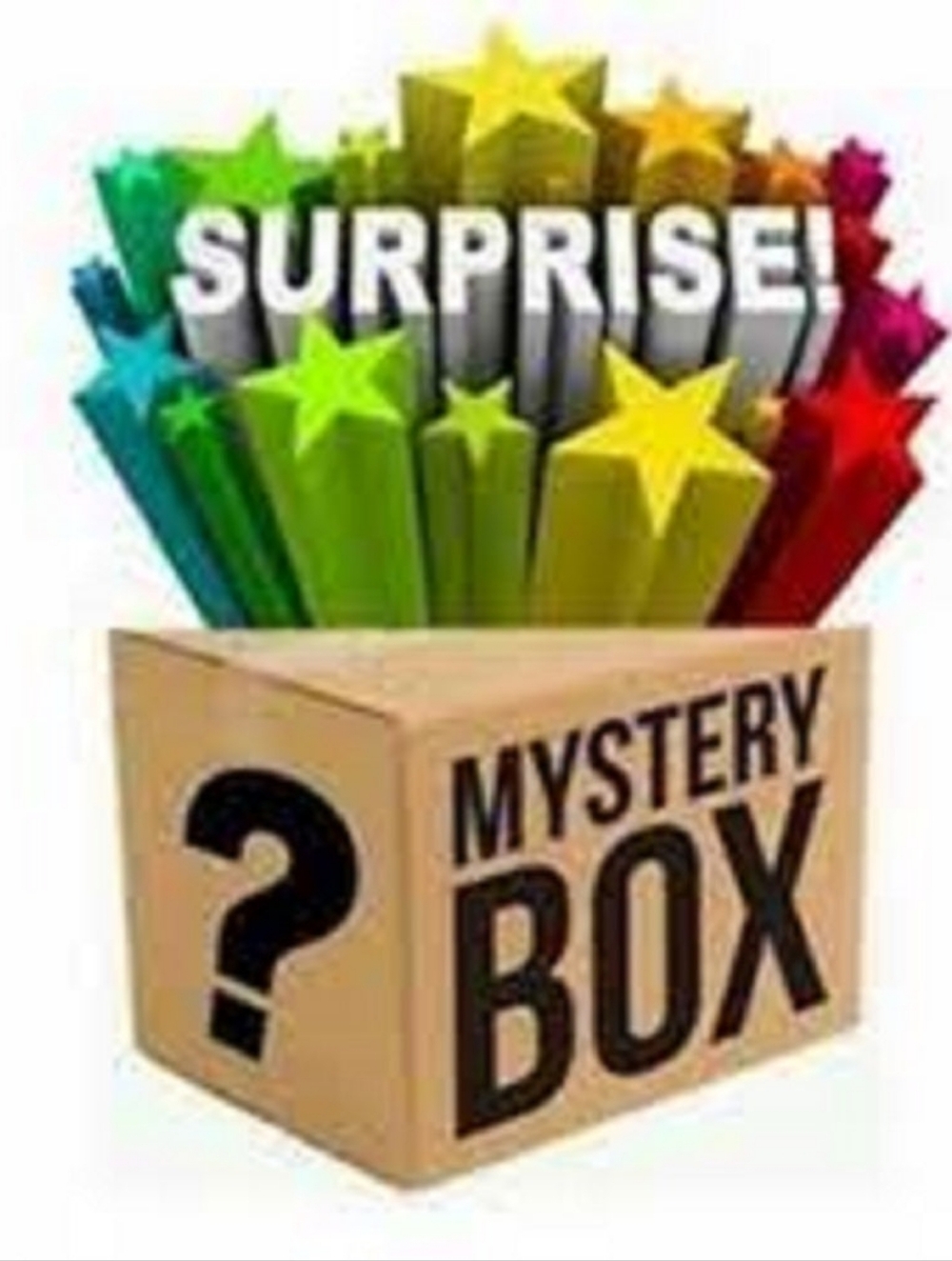 Mystery Box Surprise Graphic Tee or Print
